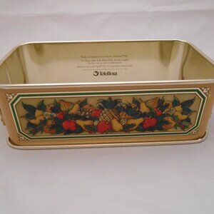 Vintage Pyrex Teleflora Tin Holder For 213/1.5QT Loaf Pans, TIN ONLY, 1981